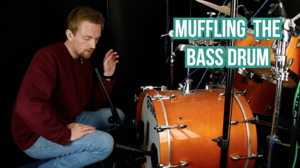Will explaining bass drum muffling