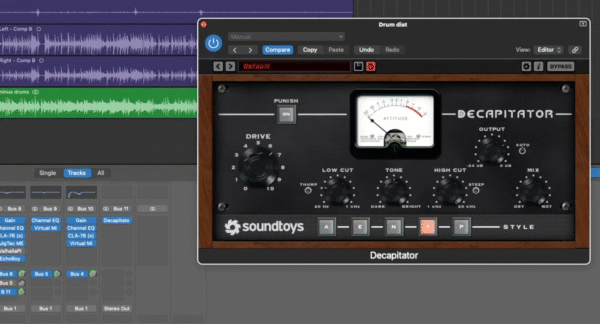 Decapitator used for distortion