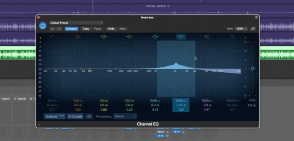 Drum bus EQ